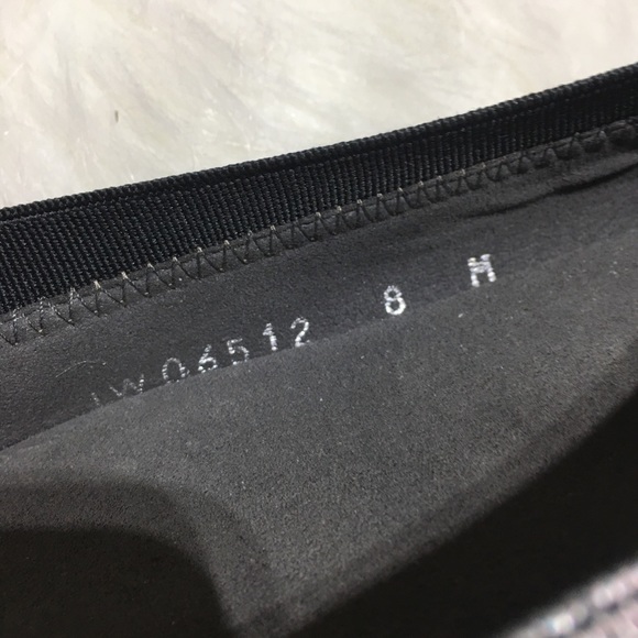 Stuart Weitzman Metallic Leather Ballet Flats 8 - Picture 6 of 7